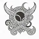 norway vikings tattoo design idea
