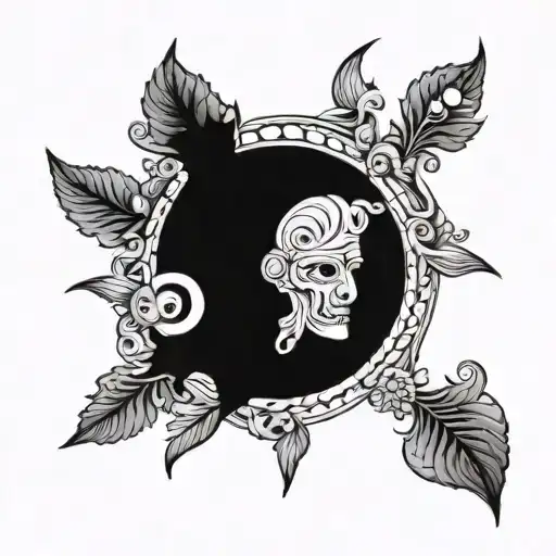 omnium mea mecum porto tattoo design idea