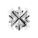 444 tattoo design idea