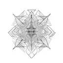 444 tattoo design idea