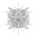 444 tattoo design idea