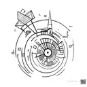 444 tattoo design idea