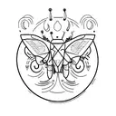 444 tattoo design idea