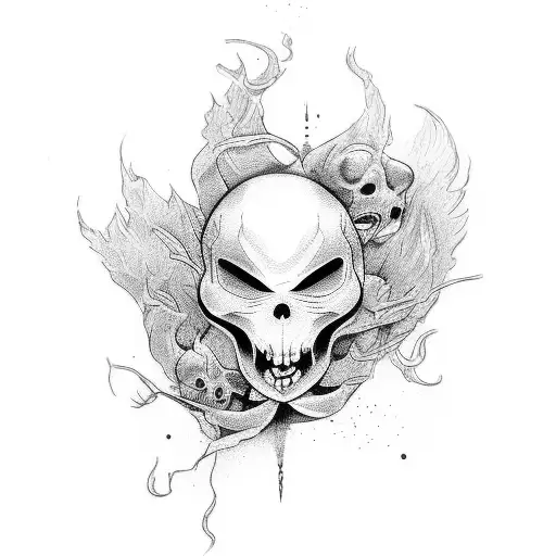 to cover 6cm width and 5cm height ghost tattoo tattoo design idea