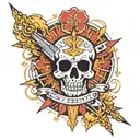 tsar atomic bomb tattoo design idea