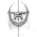 guns and prison bars tattoo design idea