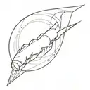 Interstellar tattoo design idea