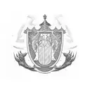 Serbian crest tattoo design idea