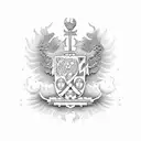 Serbian crest tattoo design idea