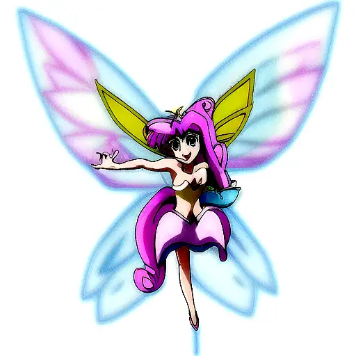 fairy winx wings tattoo design idea