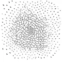 simple shed roof exploding tattoo design idea