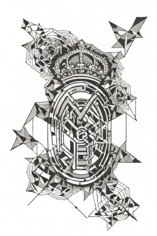 real madrid tattoo design idea