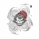 Luffy tattoo design idea
