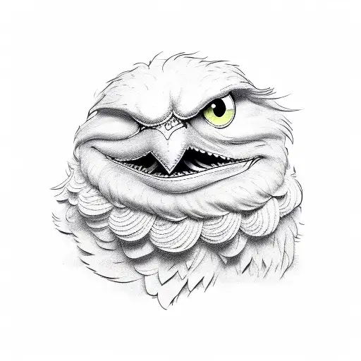 Elmo  tattoo design idea