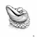 Elmo  tattoo design idea