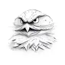 Elmo  tattoo design idea