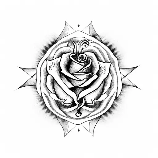 Lucky 13 Tattoo - Love and death, Dalia @bananasrotinthesun did this  bittersweet piece. 💔⌛️ . . . . . . #rose #rosetattoo #skeletonhand  #skeletonhandtattoo #spiderweb #spiderwebtattoo #finelinetattoo | Facebook