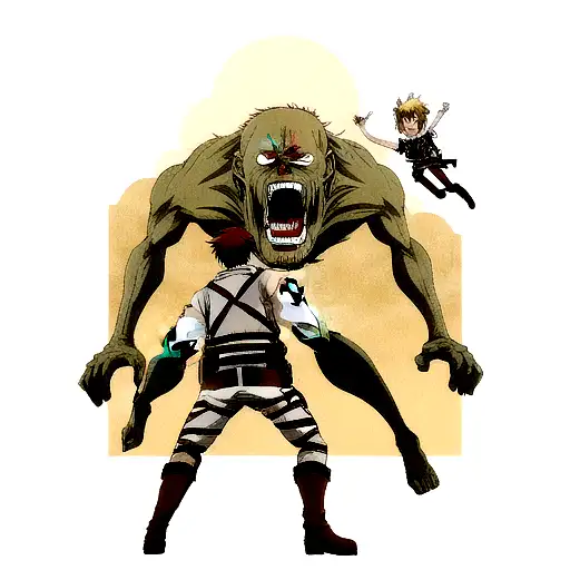 attack on titan tattoo design idea