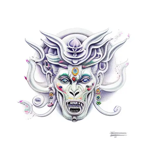 Kali Godness tattoo design idea