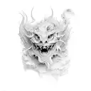 Wing tattoo design idea