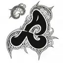 Metal music inspired tattoo design idea