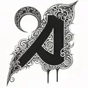 Metal music inspired tattoo design idea