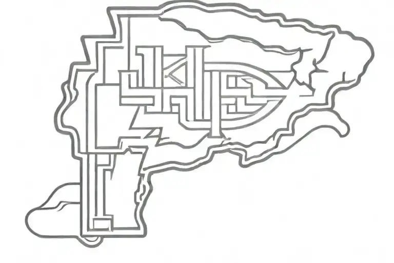 Kansas City Chiefs  tattoo design idea