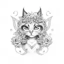 catrina tattoo design idea