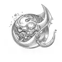 dragón ball z tattoo design idea