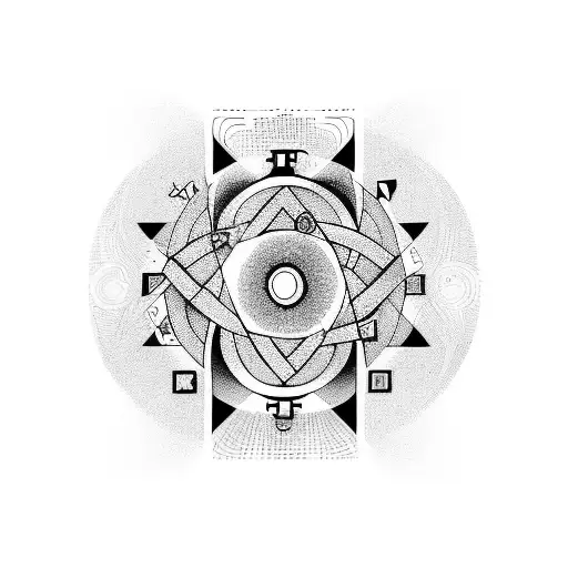 pi symbol + fibonacci sequence tattoo design idea