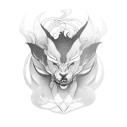 baki hanma tattoo design idea