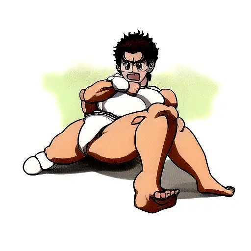 baki hanma tattoo design idea