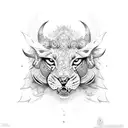 rajput tattoo design idea