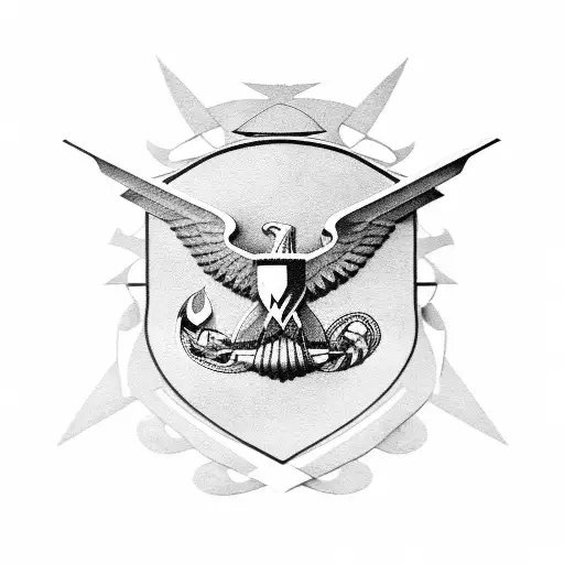 Retired United States Air Force Master Sergeant  tattoo design idea
