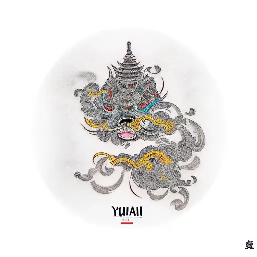 Yuvan name tattoo  tattoo design idea