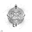 Arrow tattoo design idea