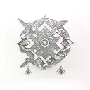 Arrow tattoo design idea