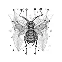 overthinking Fireflies tattoo design idea
