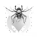 overthinking Fireflies tattoo design idea