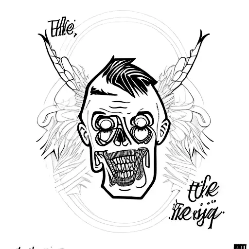 MGK song lyrics tattoo design idea