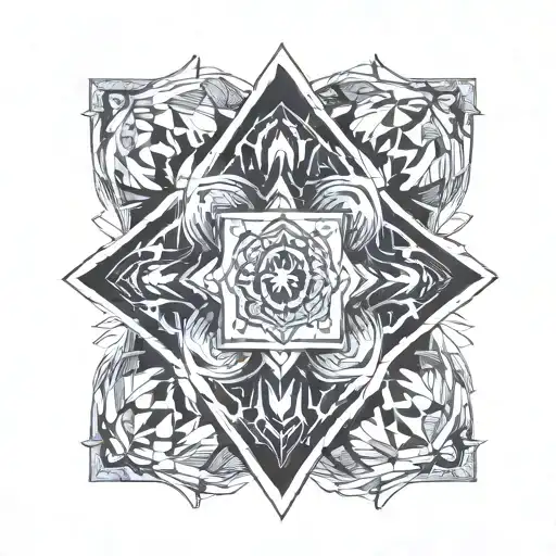 4 stoic virtues tattoo design idea