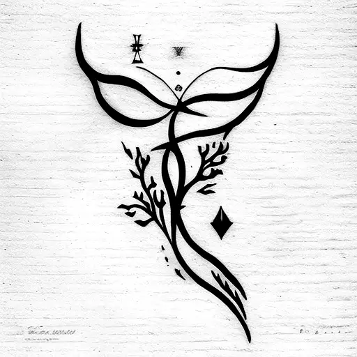 serenity courage wisdom XXX IV MCMXCVI - V XI MMXIX tattoo design idea
