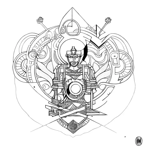 serenity courage wisdom XXX IV MCMXCVI - V XI MMXIX tattoo design idea