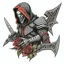 mass effect reaper  tattoo design idea