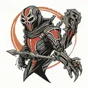 mass effect reaper  tattoo design idea