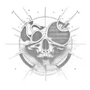 Computer tech stoner tattoo design idea