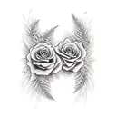 lips lickin blunt tattoo design idea