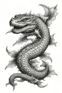 leviathan tattoo design idea