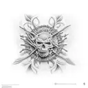 korn tattoo design idea