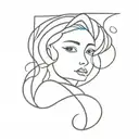 forever remembering him tattoo design idea